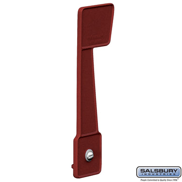 Replacement Flag - for Deluxe Rural Mailbox - Burgundy